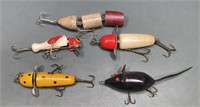 VINTAGE FISHING LURES LOT