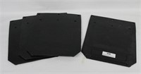 4 New 14 x 11 Rubber Mud Flaps