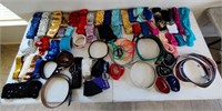 Table Lot Assorted Women's Belts