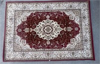 LOVELY QUALIN COLLECTION AREA RUG 90 X 63 INCHES