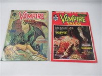 Vampire Tales #1-2 (1973) 1 Satana/Key Morbius