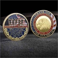 American Veterans Collectors Coin NEW