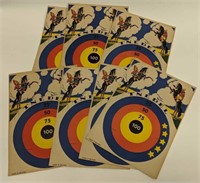 Lot of 7 TNEDEL Belgium BB Gun Targets