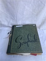 Scrapbook with Keepsake Memorabilia