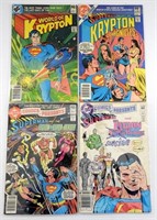 (4) VINTAGE DC COMICS FEATURING SUPERMAN