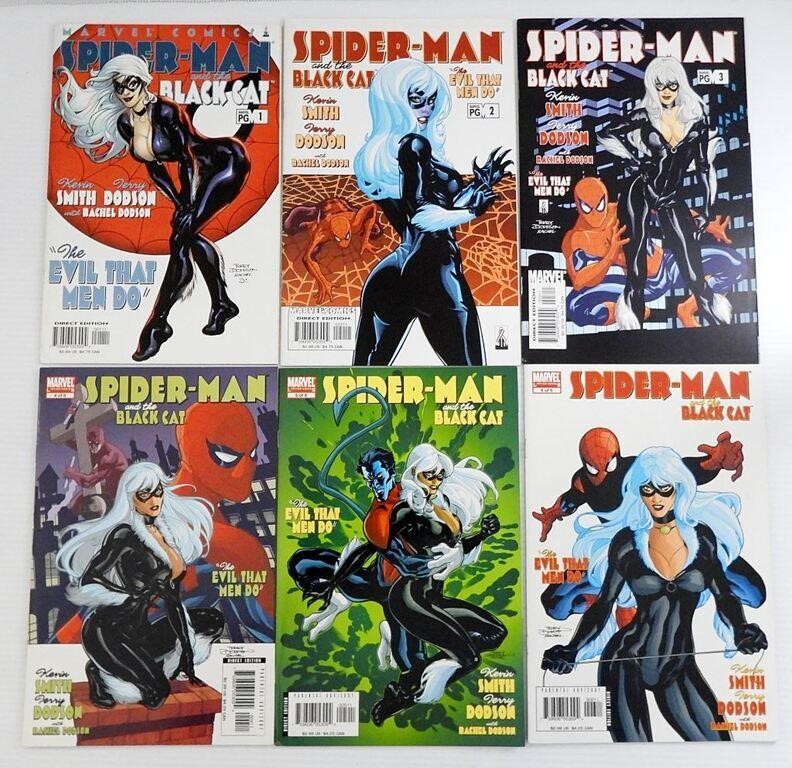 (6) SPIDER-MAN AND THE BLACK CAT COMICS