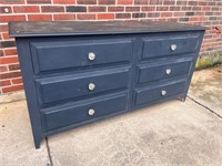 Modern 6 Drawer painted Dresser