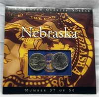 Of) 2006 Nebraska US quarter uncirculated
