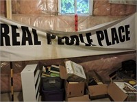 The Real People Place Banner 12' L