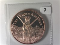 The Right to Arm Bears Copper Round