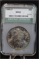 1900-O MS63 Morgan Silver Dollar
