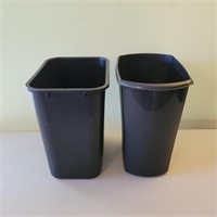 (2) 15" Trash Cans