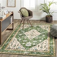 Lahome Boho Tribal Area Rug -  Soft Non Slip, Wash