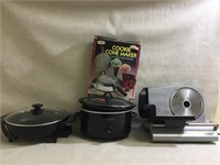 Slow Cooker, Meat Slicer