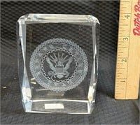 United States Navy Paper Weight