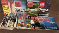 1960’s flying review & railfan magazines