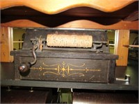 Gem Roller Organ, Stamped Sept. 16, 1902