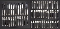 International Sterling Flatware Service for 12