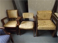 (3) Newly Upholstered Office Chairs