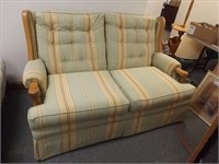 Loveseat -- Newly Upholstered -- 57" Wide