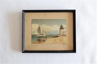 William W. Coffin Hand Colored Photographs