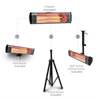 Heat Storm 1500W Infrared Heater+Tripod