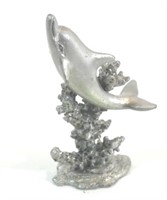 Mini Dolphin Figurine - 3" tall