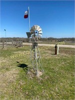 6' garden windmill