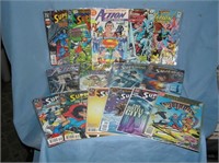 Collection of vintage Superman and related Comic B