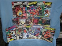 Collection of vintage Dare Devil Comic Books