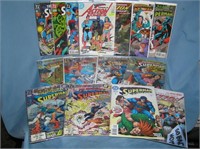 Collection of vintage Superman and related Comic B