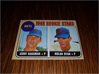 Topps 1968 Nolan Ryan, Koosman Rookie Card