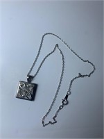 STERLING SILVER 16” NECKLACE