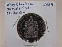 2024 King Charles I I I First Strike Fifty Cent