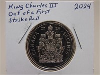 2024 King Charles I I I First Strike Fifty Cent