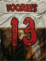 ARI LEHMAN SIGNED VOORHEES FRIDAY THE 13TH JERSEY