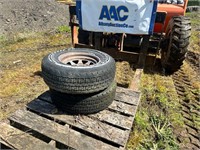 Used Tires and Rims - P236/75R15 (Qty. 4)