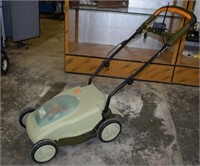 Electric Mower With Battery And Charger,