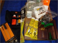 Box Lot of Black Powder Accessories