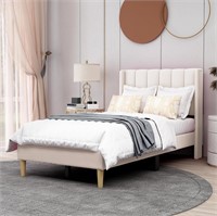 AGARTT Upholstered Platform Bed Frame Twin Size