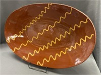 Breininger Redware Platter