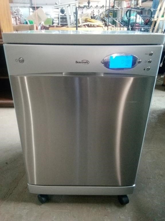 Beaumark Model No. BM-DW9702-SS Dishwasher on