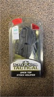 Uncle Mikes, tactical open top kydex holster size