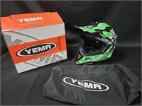 Yema Motorcycle Helmet, size Large.