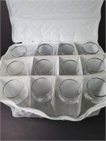 Mixed Set of Etched Bridal Party Wine Glasses