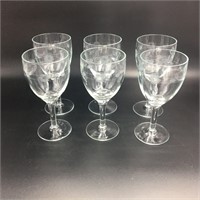 Vintage Princess House Stemmed Glasses