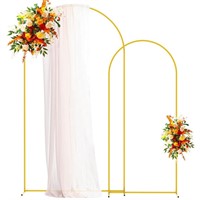 Metal Arch Backdrop Stand Gold Wedding Arch