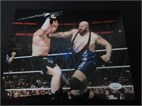 Big Show WWE signed 8x10 photo JSA COA