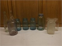 Ball Jars, Coffee and Various Other Jars