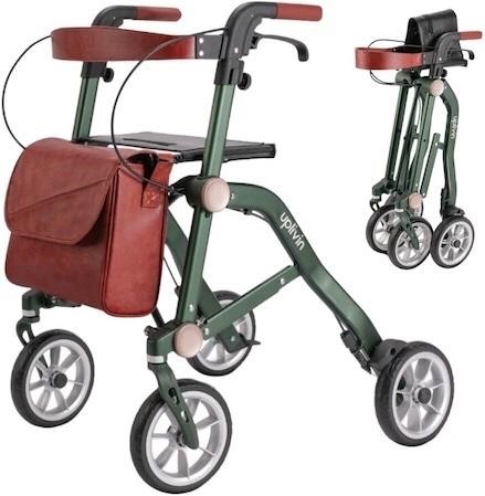 Uplivin Trive Rollator 4-Wheel Green